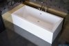 Besco Quadro 180x80cm wanna prostokątna + obudowa + syfon #WAQ-180-PK/#OAQ-180-PK/19975